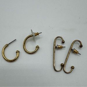 Stella & Dot Earrings, suspender and hoops